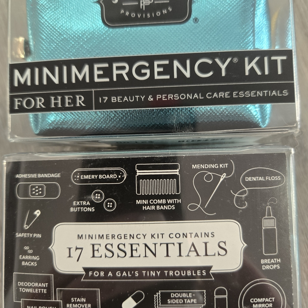Minimergency Kit for Her - Teal Beauty & Personal Care Essentials
